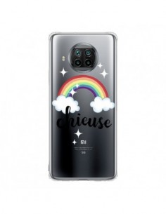 Coque Xiaomi Mi 10T Lite Chieuse Arc En Ciel Transparente...