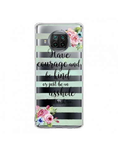 Coque Xiaomi Mi 10T Lite Courage, Kind, Asshole Transparente - Maryline Cazenave