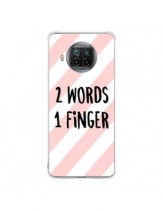 Coque Xiaomi Mi 10T Lite 2 Words 1 Finger - Maryline...