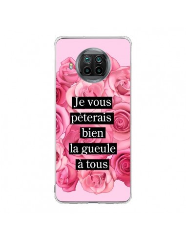 Coque Xiaomi Mi 10T Lite Je vous pèterais Fleurs - Maryline Cazenave