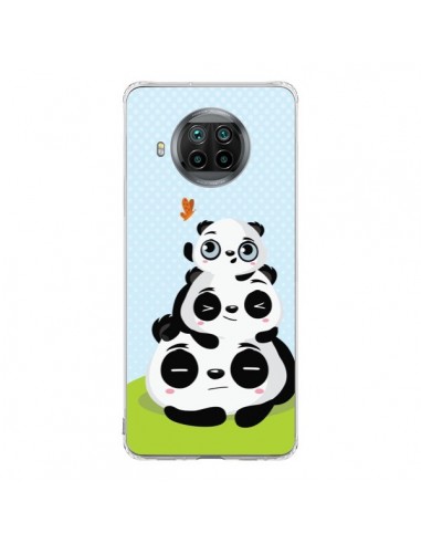 Coque Xiaomi Mi 10T Lite Panda Famille - Maria Jose Da Luz
