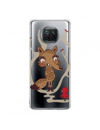 Coque Xiaomi Mi 10T Lite Le Petit Chaperon Rouge Loup Hello Big Wolf Transparente - Maria Jose Da Luz
