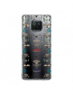 Coque Xiaomi Mi 10T Lite Chouettes Owl Hibou Transparente...