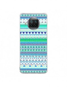 Coque Xiaomi Mi 10T Lite Chenoa Bleu Azteque - Monica...