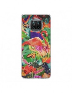 Coque Xiaomi Mi 10T Lite Tropical Flamant Rose - Monica...