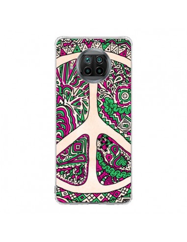 Coque Xiaomi Mi 10T Lite Peace and Love Azteque Vainilla - Maximilian San