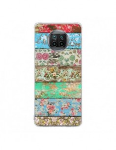 Coque Xiaomi Mi 10T Lite Rococo Style Bois Fleur -...