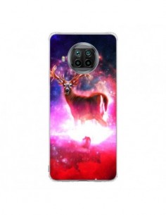Coque Xiaomi Mi 10T Lite Cosmic Deer Cerf Galaxy -...