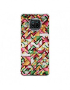 Coque Xiaomi Mi 10T Lite Azteque Triangle Geometric World...