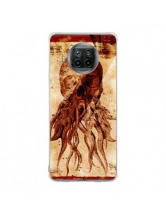 Coque Xiaomi Mi 10T Lite Octopu Skull Poulpe Tête de Mort...