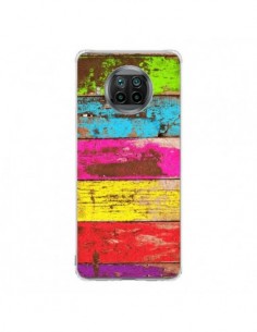 Coque Xiaomi Mi 10T Lite Bois Coloré Vintage - Maximilian...