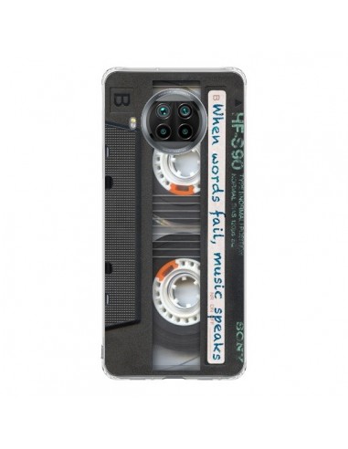 Coque Xiaomi Mi 10T Lite Cassette Words K7 - Maximilian San