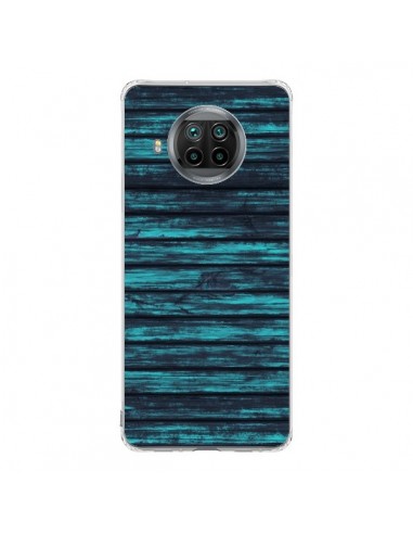 Coque Xiaomi Mi 10T Lite Blue Moon Wood Bois - Maximilian San