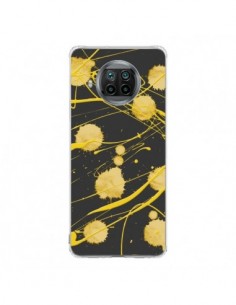Coque Xiaomi Mi 10T Lite Gold Splash Peinture Art -...
