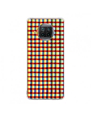 Coque Xiaomi Mi 10T Lite Crossed Eyes Lines Red - Ninola Design