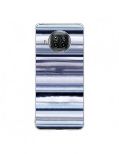 Coque Xiaomi Mi 10T Lite Degrade Stripes Watercolor Navy...