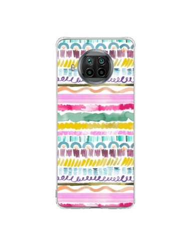 Coque Xiaomi Mi 10T Lite Garlands Tribal - Ninola Design