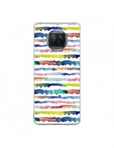 Coque Xiaomi Mi 10T Lite Gingham Vichy Yellow - Ninola...