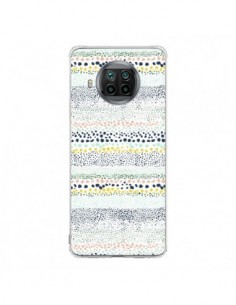Coque Xiaomi Mi 10T Lite Little Textured Dots Green -...