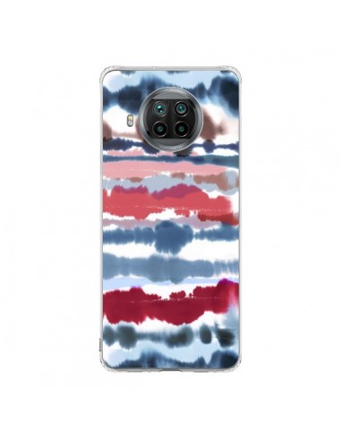 Coque Xiaomi Mi 10T Lite Smoky Marble Watercolor Dark - Ninola Design