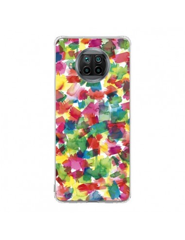 Coque Xiaomi Mi 10T Lite Speckled Watercolor Blue - Ninola Design