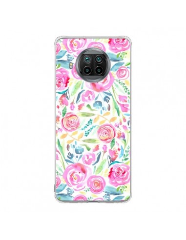 Coque Xiaomi Mi 10T Lite Speckled Watercolor Pink - Ninola Design