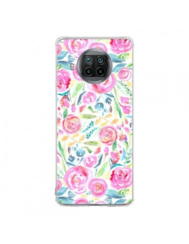 Coque Xiaomi Mi 10T Lite Speckled Watercolor Pink - Ninola Design