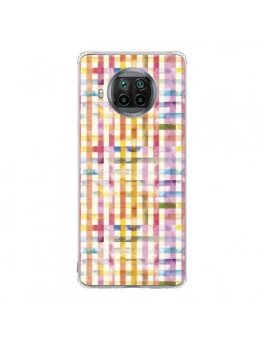 Coque Xiaomi Mi 10T Lite Vichy Black Yellow - Ninola Design