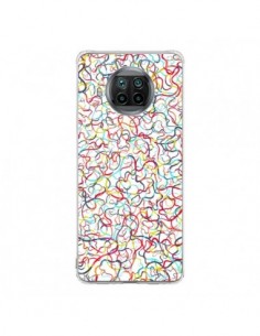 Coque Xiaomi Mi 10T Lite Water Drawings White - Ninola...