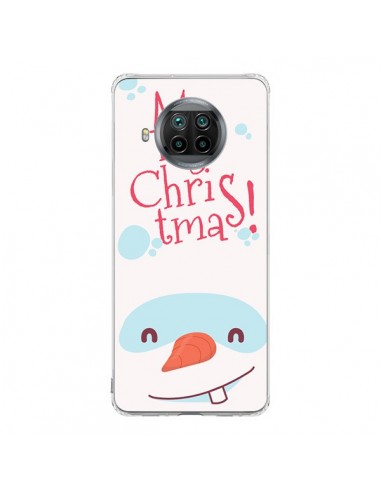 Coque Xiaomi Mi 10T Lite Bonhomme de Neige Merry Christmas Noël - Nico