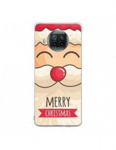 Coque Xiaomi Mi 10T Lite Moustache du Père Noël Merry...