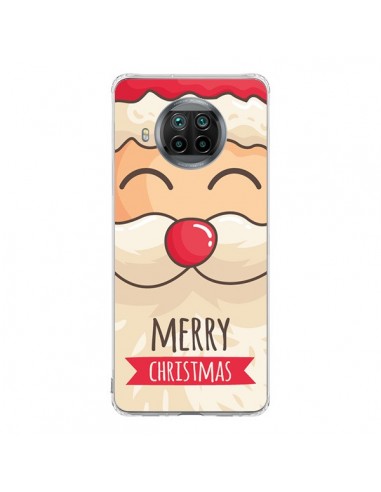Coque Xiaomi Mi 10T Lite Moustache du Père Noël Merry Christmas - Nico