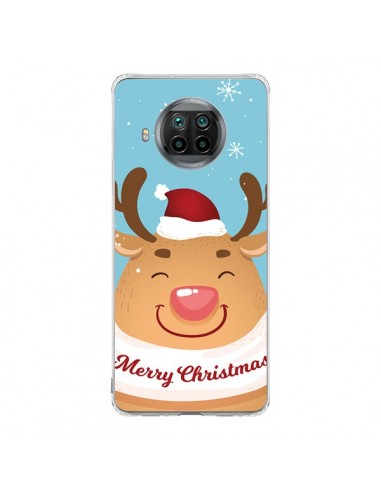 Coque Xiaomi Mi 10T Lite Renne de Noël Merry Christmas - Nico