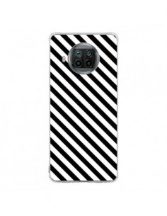 Coque Xiaomi Mi 10T Lite Bonbon Candy Noire et Blanche...