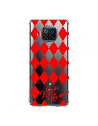 Coque Xiaomi Mi 10T Lite I Love Monaco et Losange Rouge - Nico