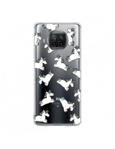 Coque Xiaomi Mi 10T Lite Licorne Crinière Transparente -...