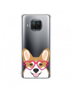 Coque Xiaomi Mi 10T Lite Chien Marrant Lunettes Coeurs...