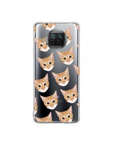 Coque Xiaomi Mi 10T Lite Chats Beige Transparente - Pet Friendly