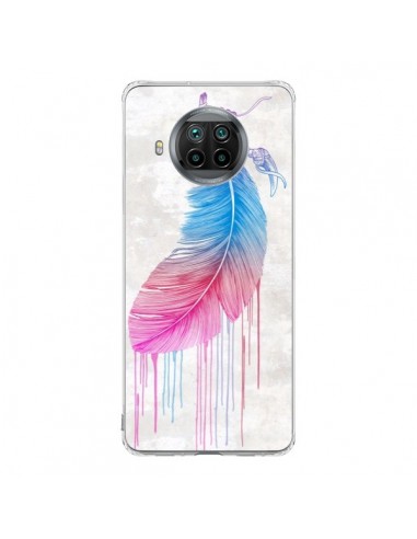 Coque Xiaomi Mi 10T Lite Plume arc-en-ciel - Rachel Caldwell