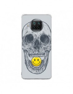 Coque Xiaomi Mi 10T Lite Smiley Face Tête de Mort -...
