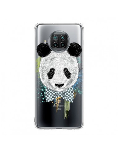 Coque Xiaomi Mi 10T Lite Panda Noeud Papillon Transparente - Rachel Caldwell