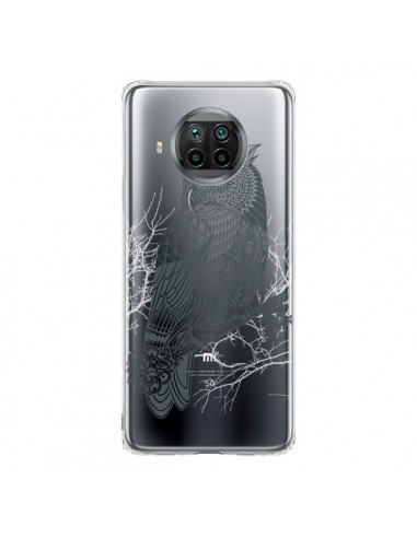 Coque Xiaomi Mi 10T Lite Owl King Chouette Hibou Roi Transparente - Rachel Caldwell