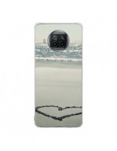Coque Xiaomi Mi 10T Lite Coeoeur Plage Beach Mer Sea Love...