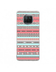 Coque Xiaomi Mi 10T Lite Azteque Aztec Rose Pastel - Rex...