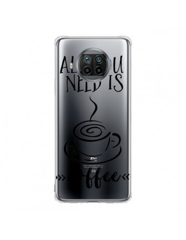 Coque Xiaomi Mi 10T Lite All you need is coffee Transparente - Sylvia Cook