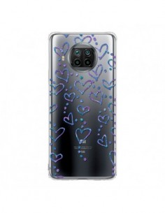 Coque Xiaomi Mi 10T Lite Floating hearts coeurs flottants...