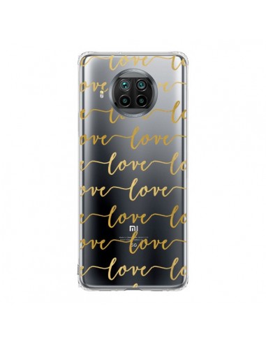 Coque Xiaomi Mi 10T Lite Love Amour Repeating Transparente - Sylvia Cook