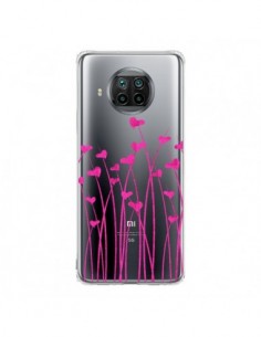 Coque Xiaomi Mi 10T Lite Love in Pink Amour Rose Fleur...