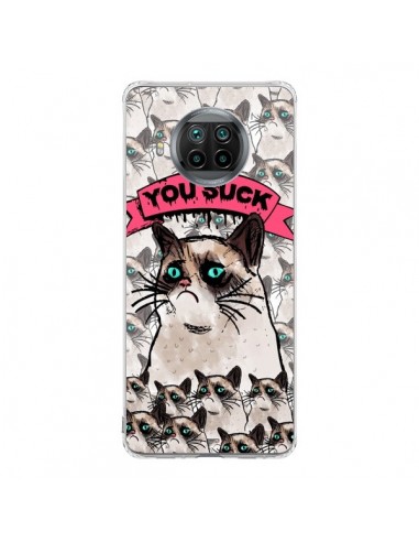 Coque Xiaomi Mi 10T Lite Chat Grumpy Cat - You Suck - Sara Eshak