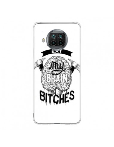 Coque Xiaomi Mi 10T Lite Don't eat my brain Bitches Cerveau Blanc - Senor Octopus